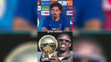 Vitinha backing PSG teammates for the Ballon d'Or