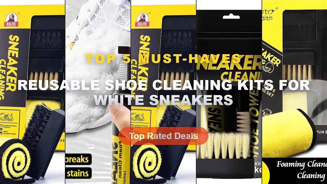 Best Reusable Shoe Cleaning Kits For White Sneakers on AliExpress | Review - White Shoe Cleaner Foam Dry Cleaning Kit 15...