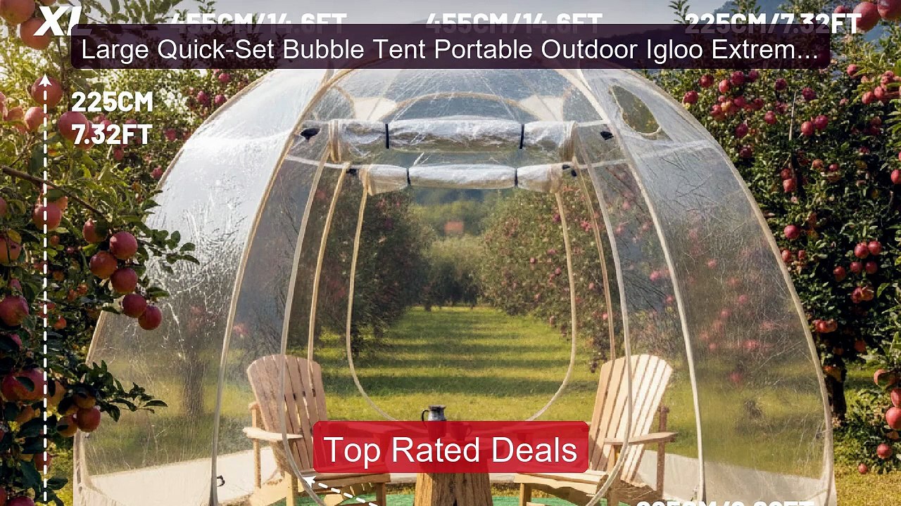 Large Quick-Set Bubble Tent Portable Outdoor Igloo Extreme Col... -- Hot Deal 2026 | Limited Offer!