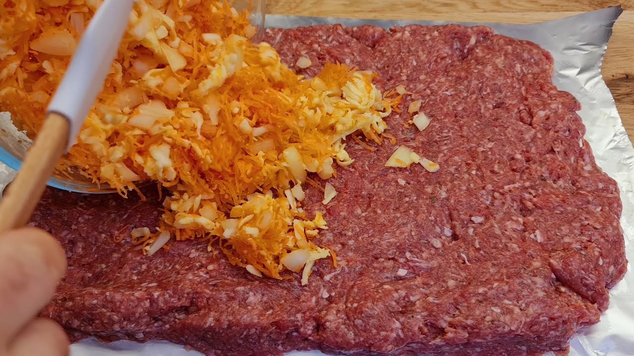 Einfaches und leckeres Hackfleisch Rezept für einen festlichen Tisch