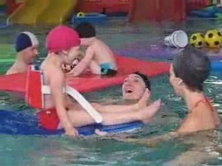 Piscine avec Magali et Séverine