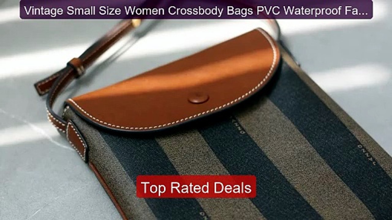 Vintage Small Size Women Crossbody Bags PVC Waterproof Fabric And ... -- Best Deal 2026 | Shop Now!