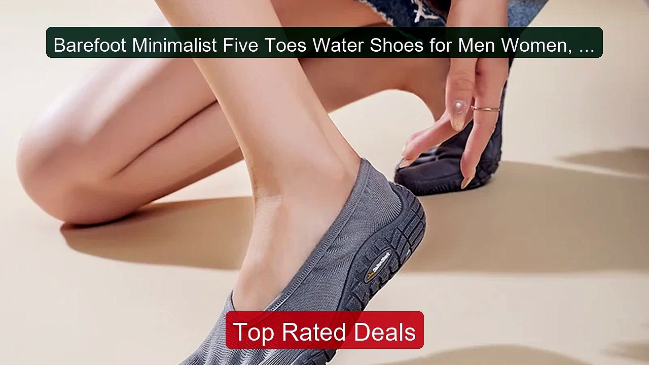 Barefoot Minimalist Five Toes Water Shoes for M...