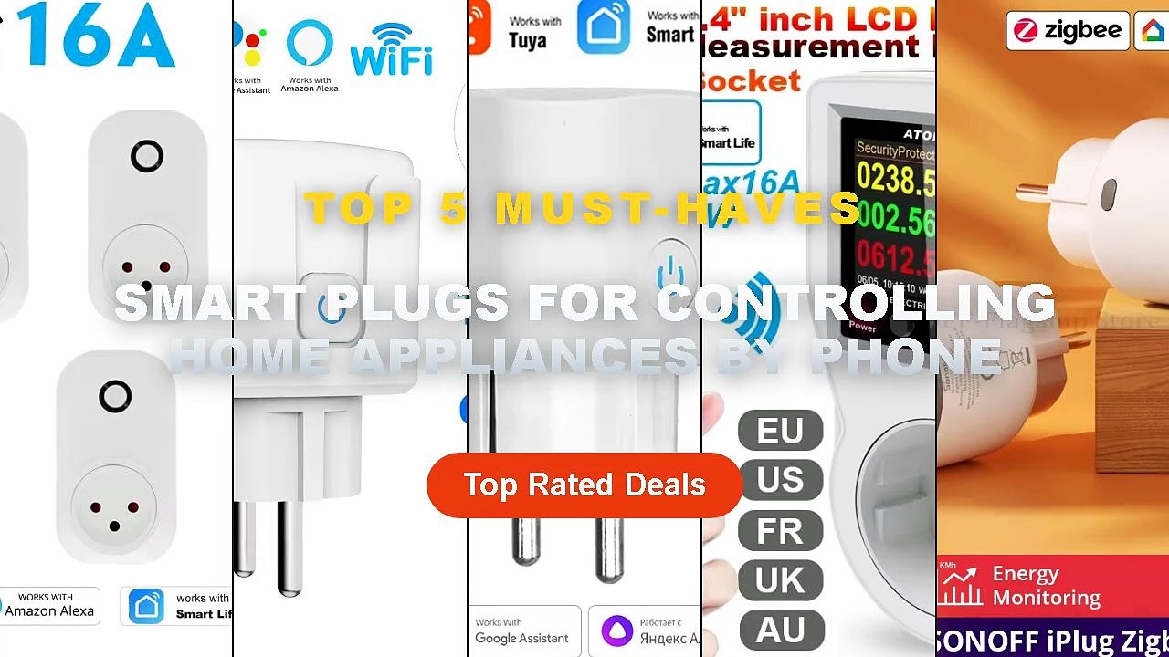 Don't Buy Smart Plugs For Controlling Home Appliances By Phone Before Watching This! - 1 4 PCS SONOFF S60ZB EU IPlug Zig...