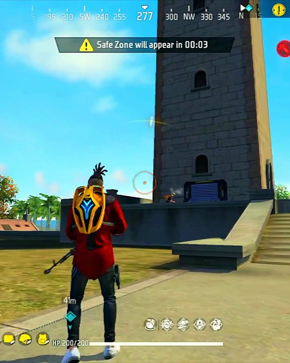 Clock tower Fight | FF HIGHLIGHTS| Solo vs Squad Gameplay 😉🎮