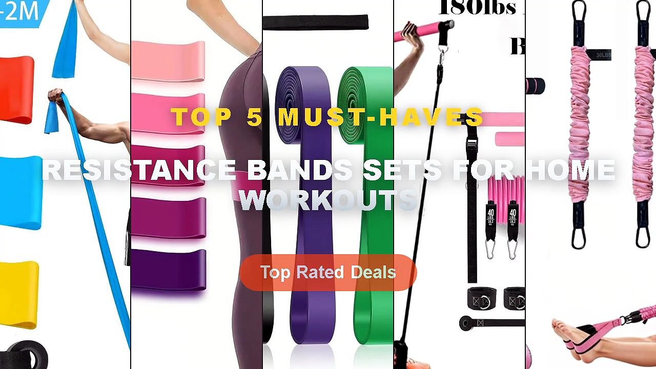 Best Resistance Bands Sets For Home Workouts on AliExpress | Review - Pull‑Up Bar & Resistance Bands Set Anti‑Break Elas...
