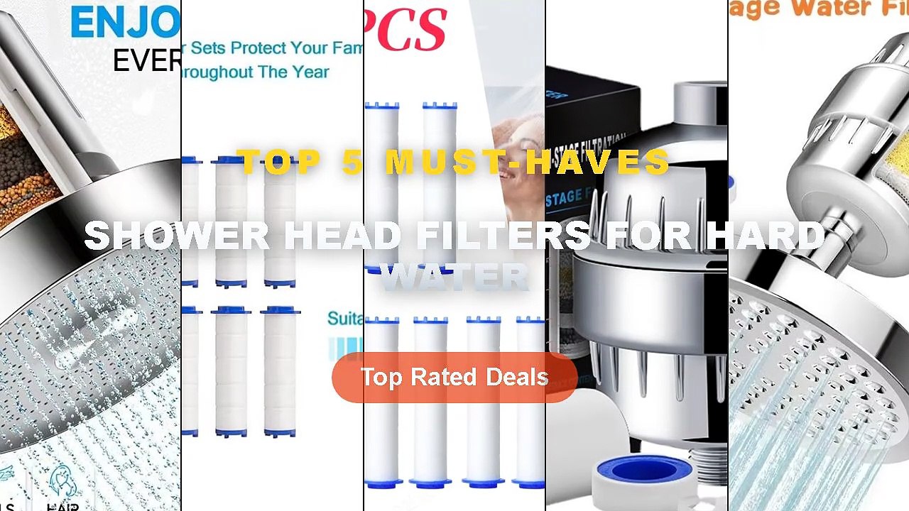 Ultimate Guide to the Best Shower Head Filters...