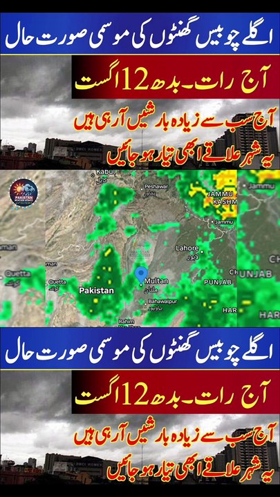 Weather Update Today, 12 August| Torrential Mon...