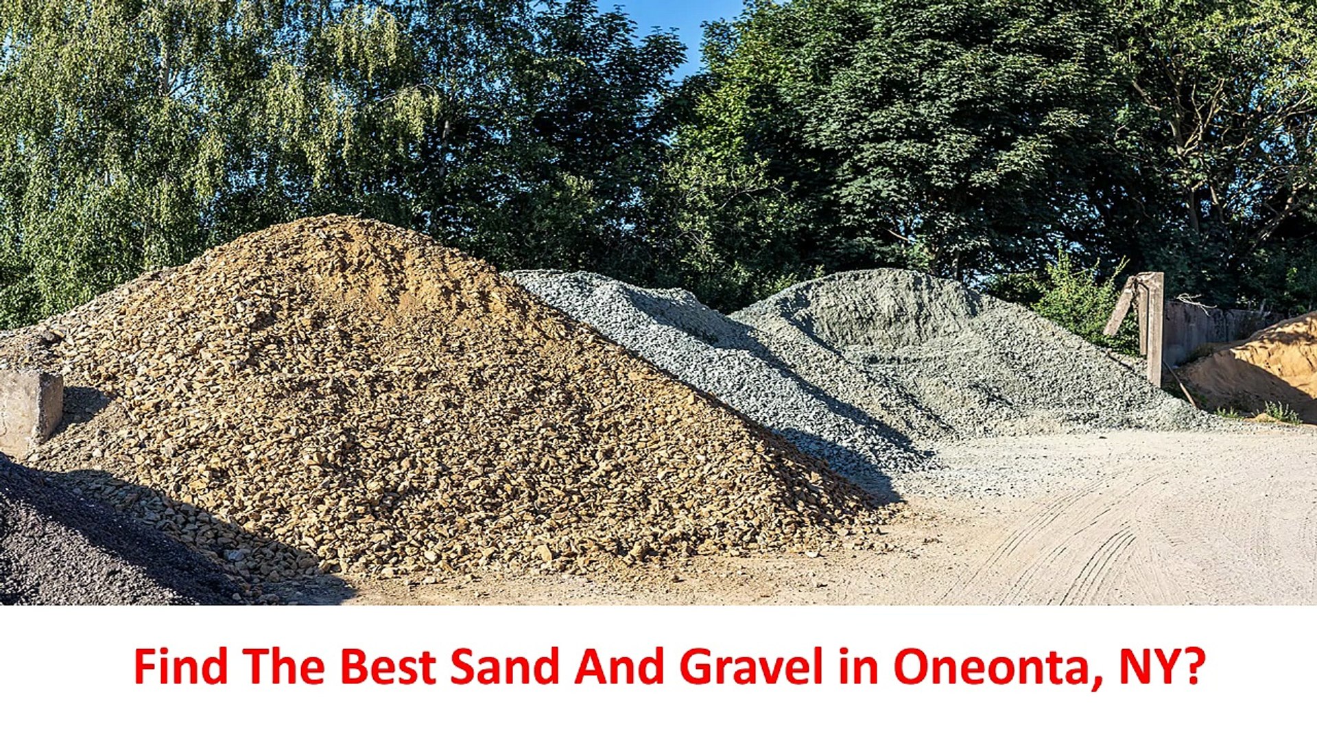 ⁣Seward Sand & Gravel Inc - Reliable Sand And Gravel in Oneonta, NY