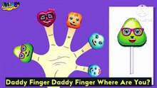 Lollipop Finger Family | Vintage Nursery Rhymes