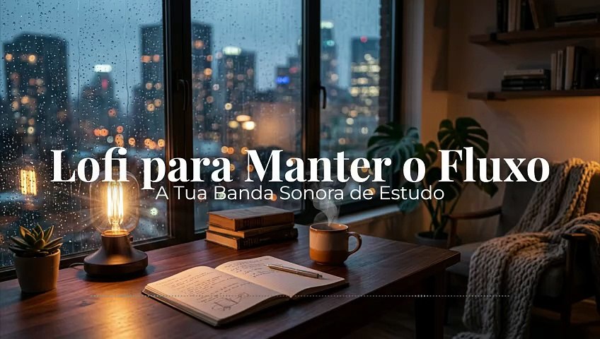 Lofi para Manter o Fluxo | A Tua Banda Sonora de Estudo