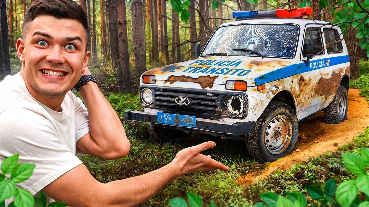 Revivimos una patrulla Niva abandonada en el bosque tras 30 años