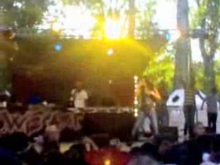 Zaho en concert à  Paris "la roux tourne" 28062008079