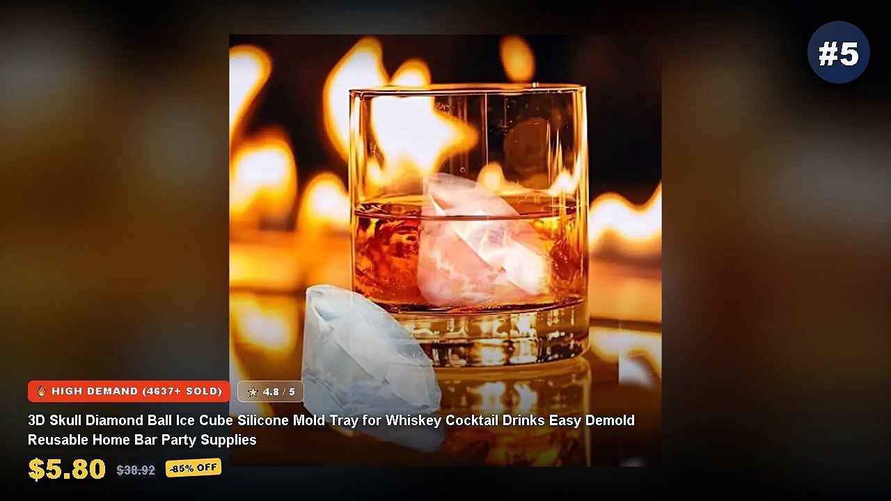 Don't Buy Silicone Ice Ball Molds For Whiskey N...