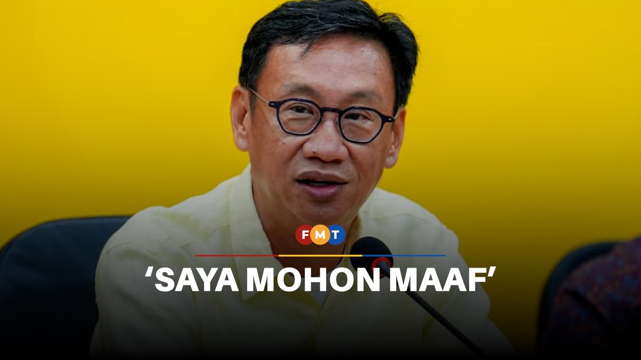 Saya mohon maaf, kata Wong Chen kepada rakyat Subang