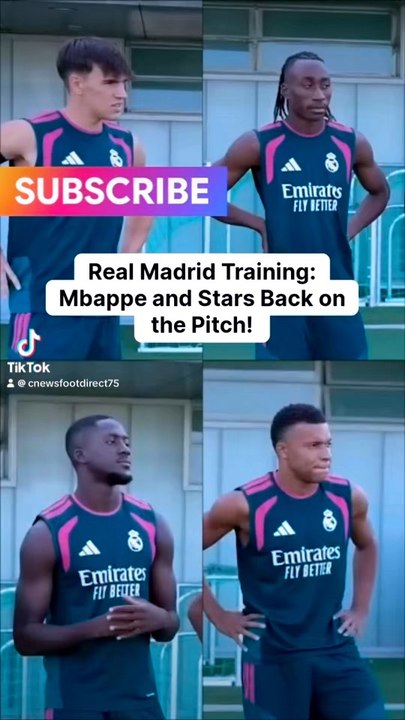 Real Madrid training