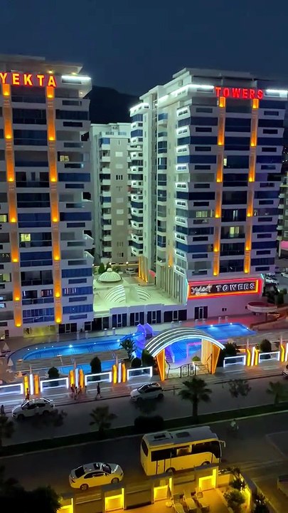 Möblierte 2+1 Wohnung in Yekta Towers Mahmutlar zu verkaufen