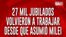 Desde que asumió Milei, miles de jubilados tuvieron que volver a trabajar