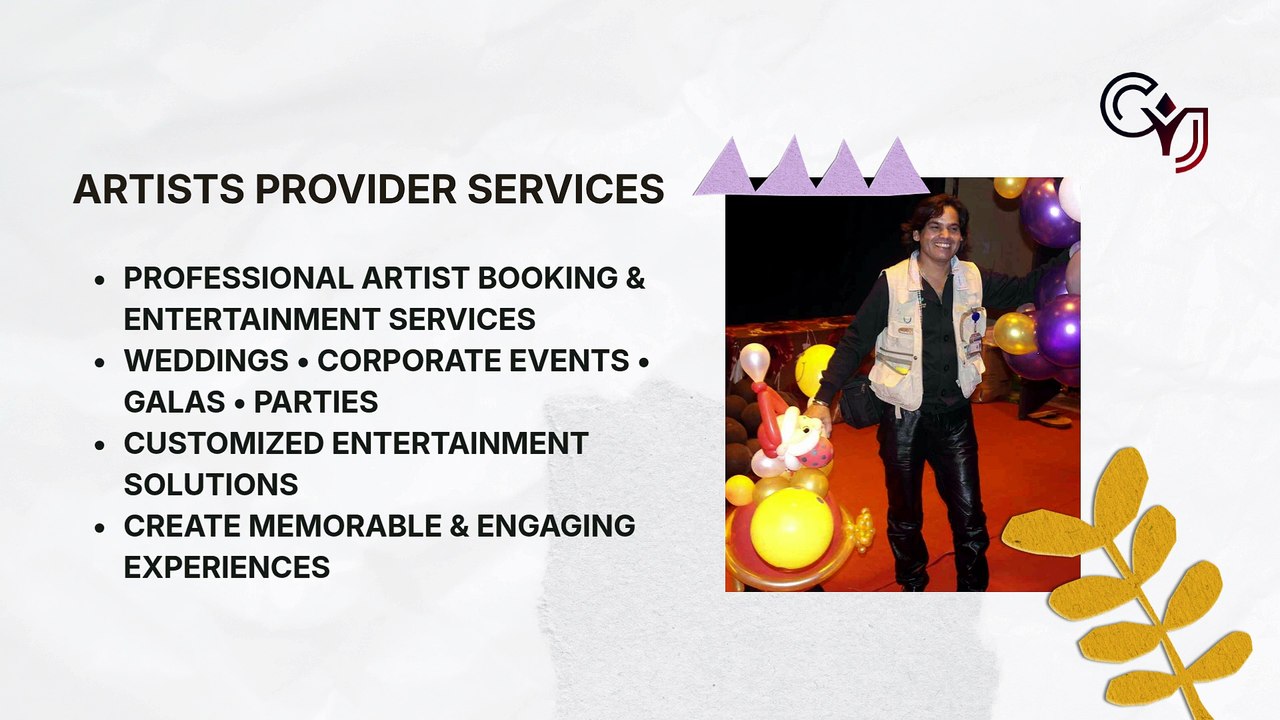 Artists Provider Services Near Delhi