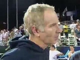 John McEnroe Post-Match Interview, July 15, 2008