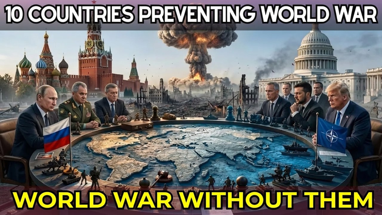 10 Countries Preventing World War: What If They Disappeared?