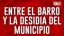 Vecinos muestran cómo es vivir entre el barro y la desidia del municipio