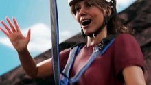 Hanging Mid Zipline Over A Canyon