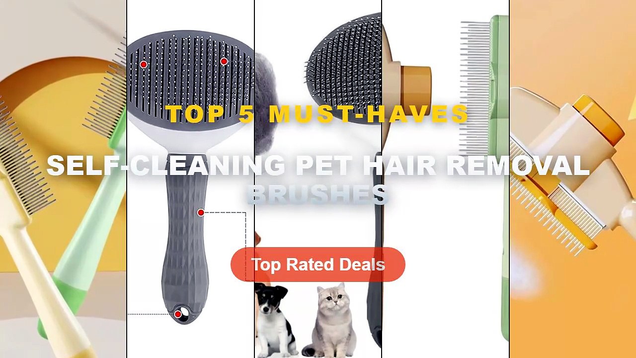 Why Everyone Is Buying Self-Cleaning Pet Hair R...