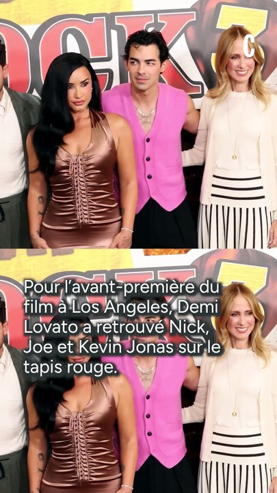 Surprise ! Demi Lovato et les Jonas Brothers so...