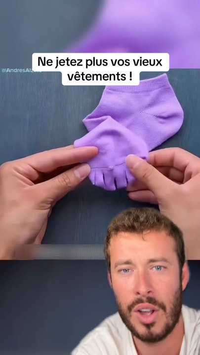 Ne jetez plus vos vieux vêtements