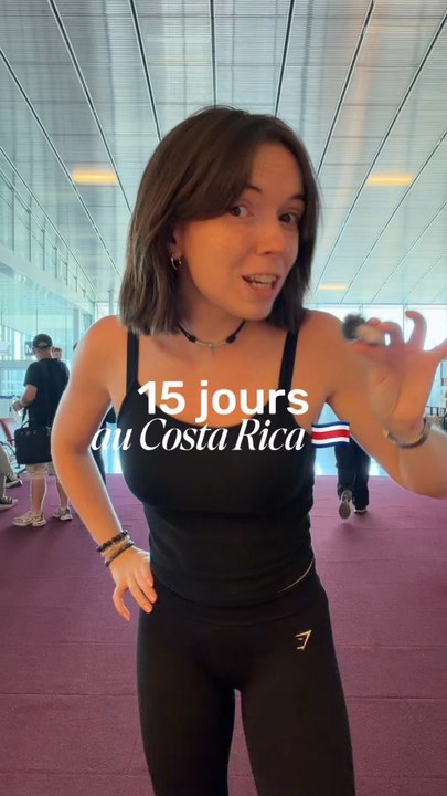 Je pars au Costa Rica