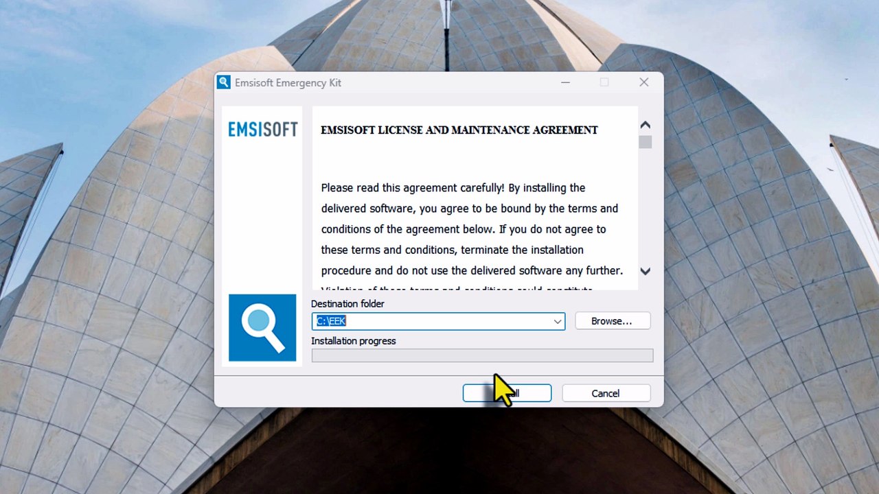 برنامج خرافي حذف و إزالة جميع الفيروسات من ويندوز 10 و 8.1 و 7 برنامج Emsisoft Emergency Kit