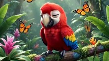 🦜 I Am a Parrot! | Learn About Parrots | Birds for Kids | The Little Sparrow Kids