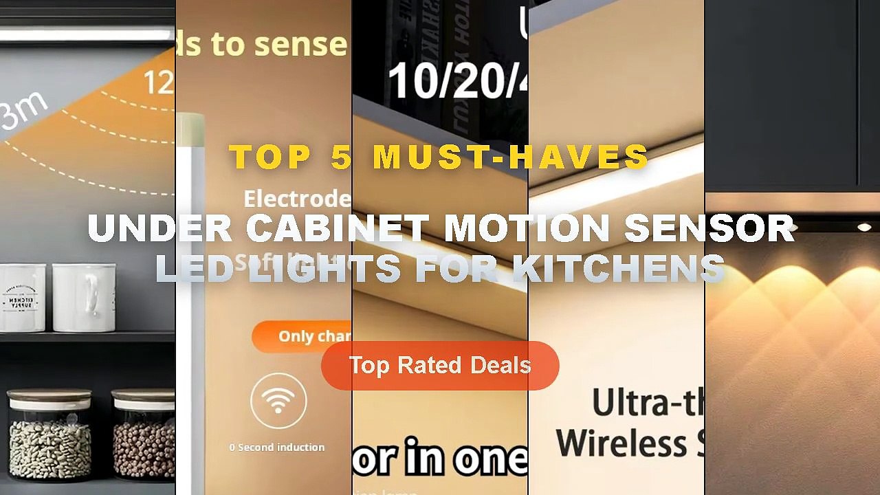 Top 5 Best Under Cabinet Motion Sensor LED Ligh...