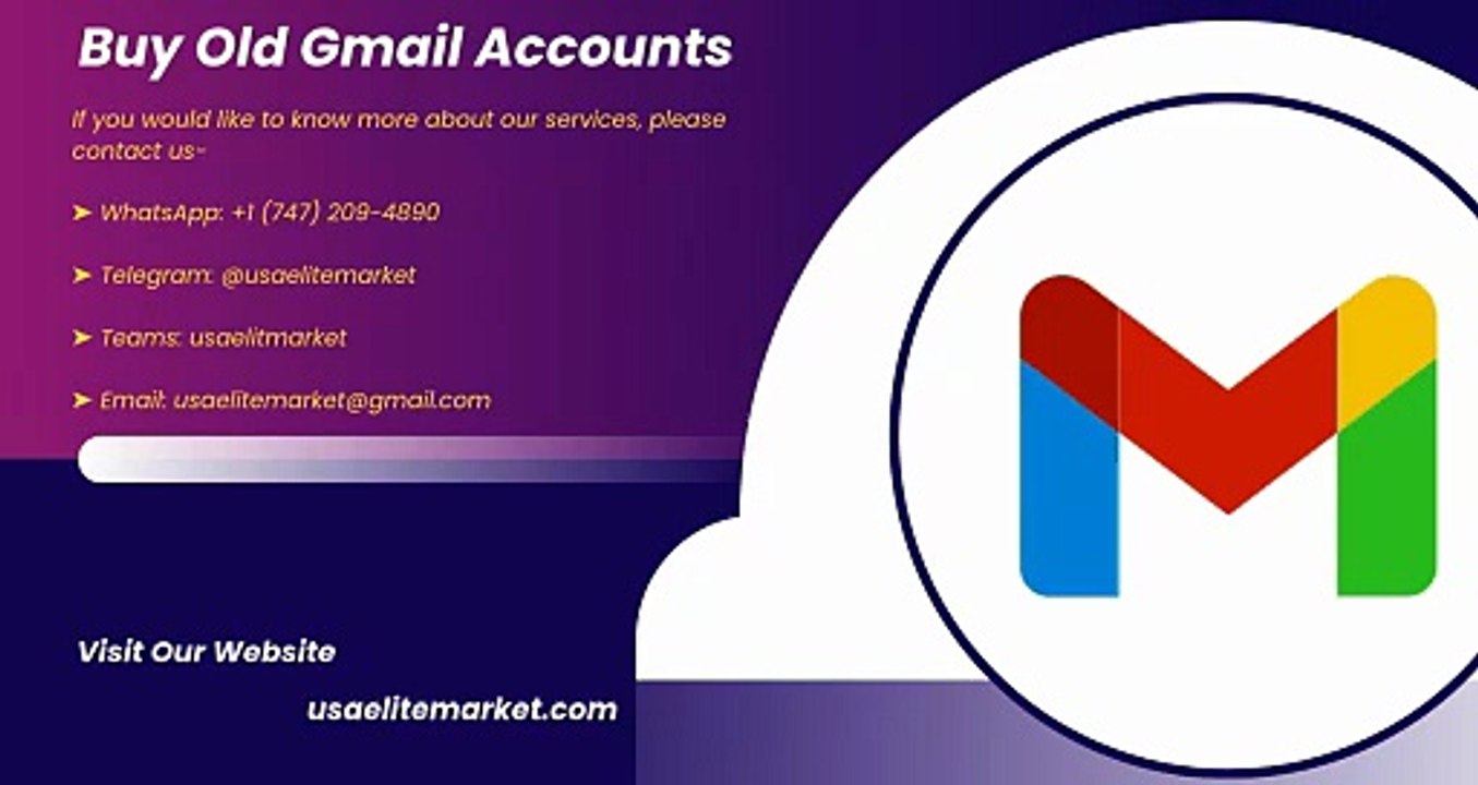 10 Best Sites For Buying Aged Gmail Accounts Sa...