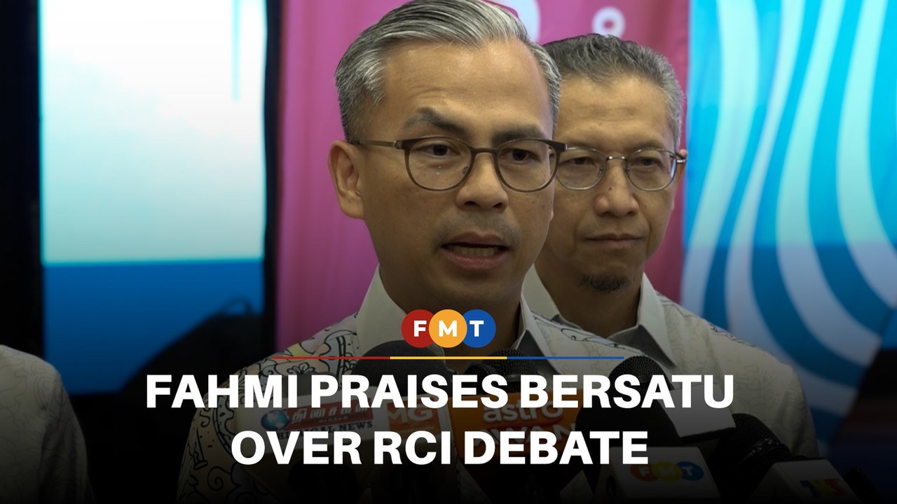Fahmi praises Bersatu MPs for taking part in Ta...