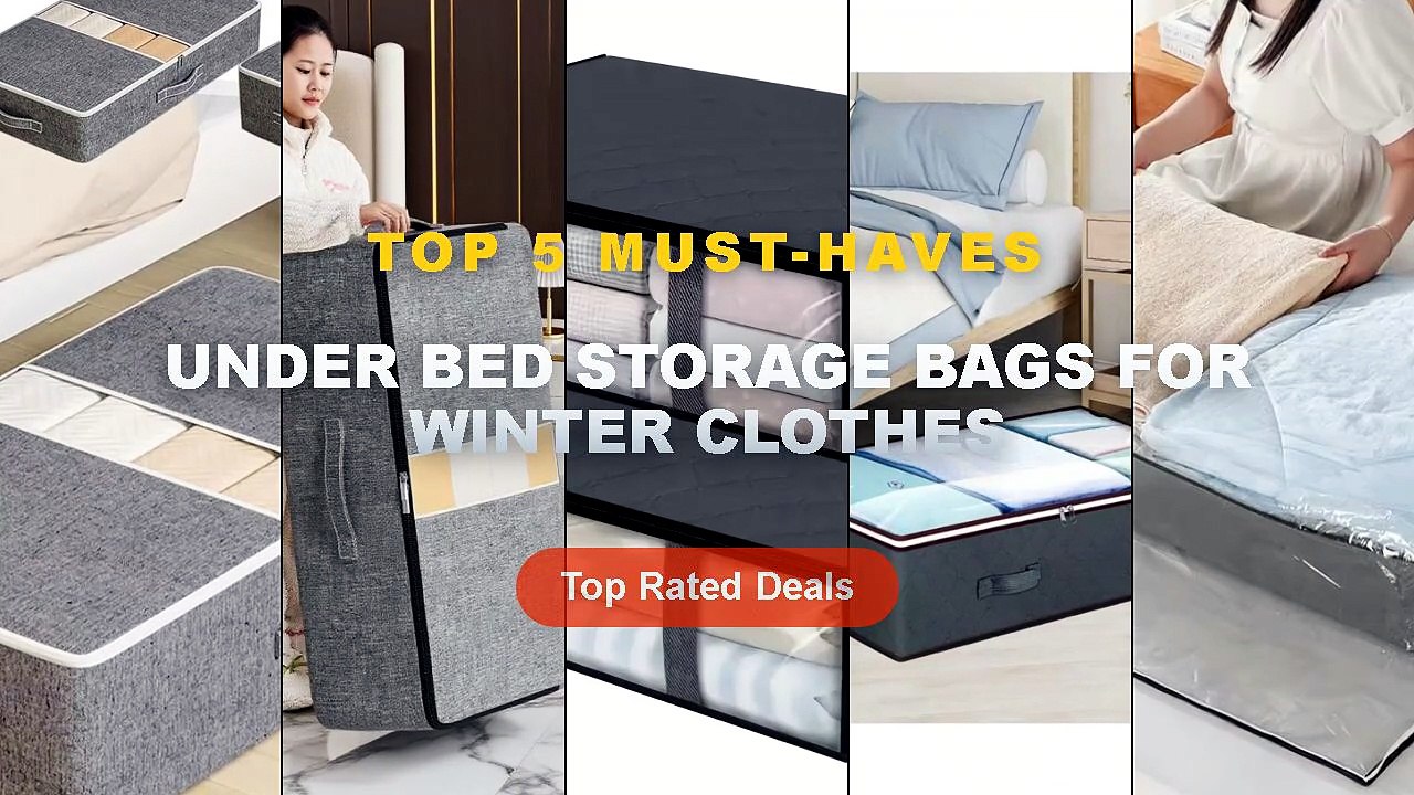 Under Bed Storage Bags For Winter Clothes: Top...