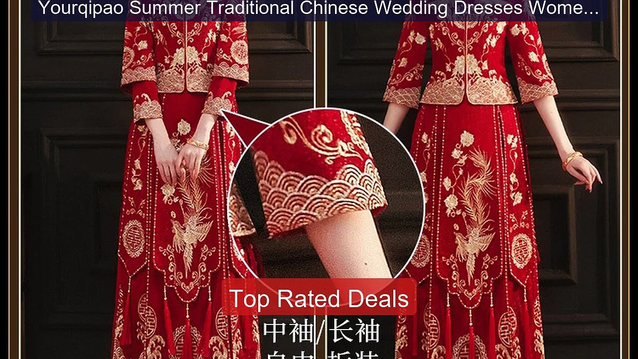 Yourqipao Summer Traditional Chinese Wedding Dresses Women Ancient ... -- Top Rated 2026 | Buy Now!