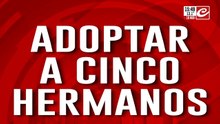 Quieren adoptar a cinco hermanos: necesitan ampliar la casa