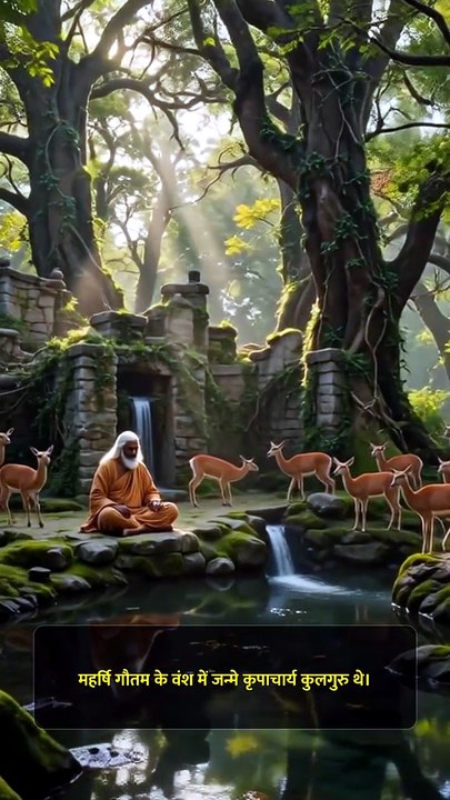 क्या आप जानते हैं कृपाचार्य का सबसे बड़ा बलिदान? 😱 #Shorts