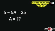 #MostPeopleFail 😈💯 Can you calculate the value of A? 🔠