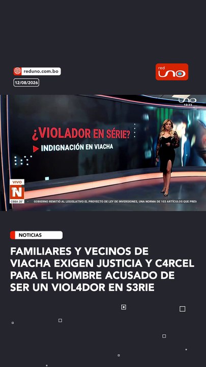 Familiares y vecinos de Viacha exigen justicia y c4rcel para el hombre acusado de ser un viol4dor en s3rie