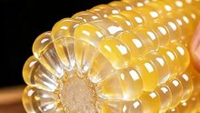 Satisfying Glass cutting corn video 🌽 ASMR sound