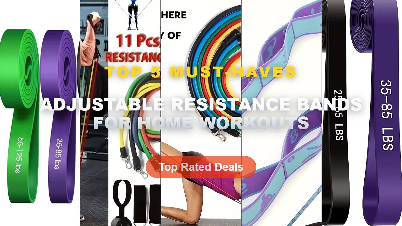 Cheap & Best Adjustable Resistance Bands For Ho...