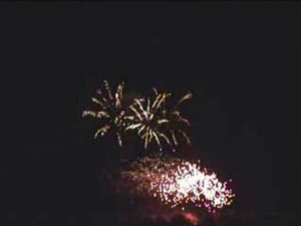 Feu d'artifice au parc Montjuzet