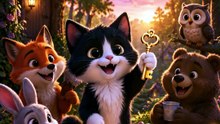 El Gatito y la Llave Dorada 🐈‍⬛🗝️