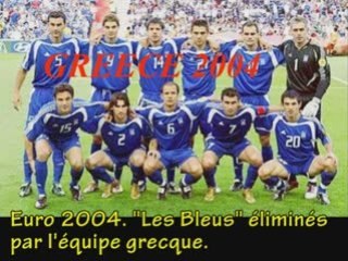 Slam pour les Bleus. Football et humour !