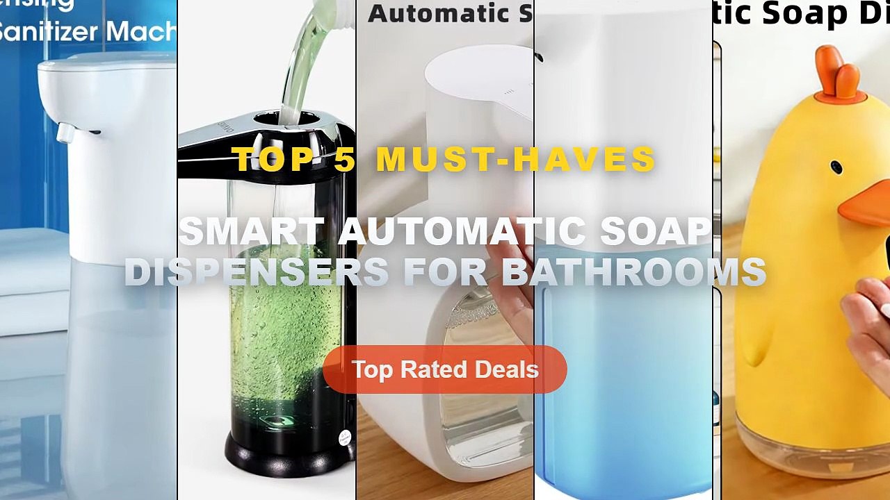 Top 5 Best Smart Automatic Soap Dispensers For...