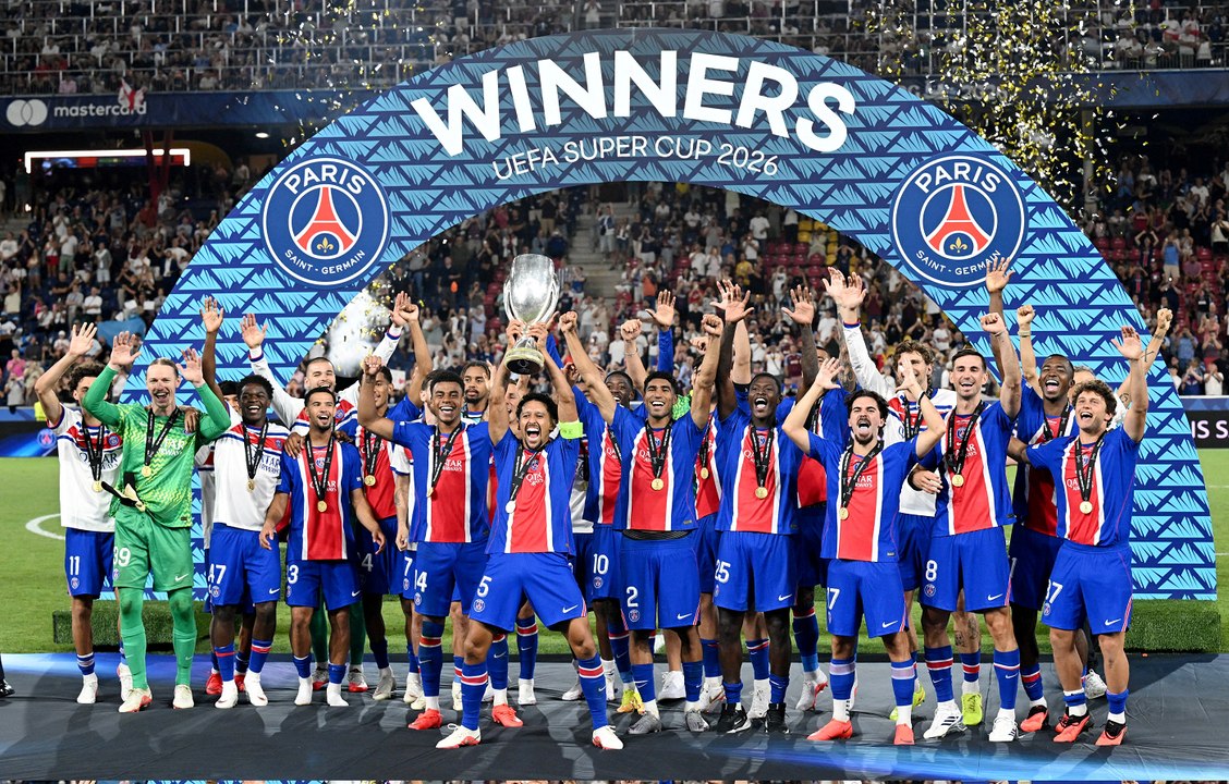 باريس سان جيرمان للمرّة الثانية توالياً بطلاً لكأس السوبر الأوروبي