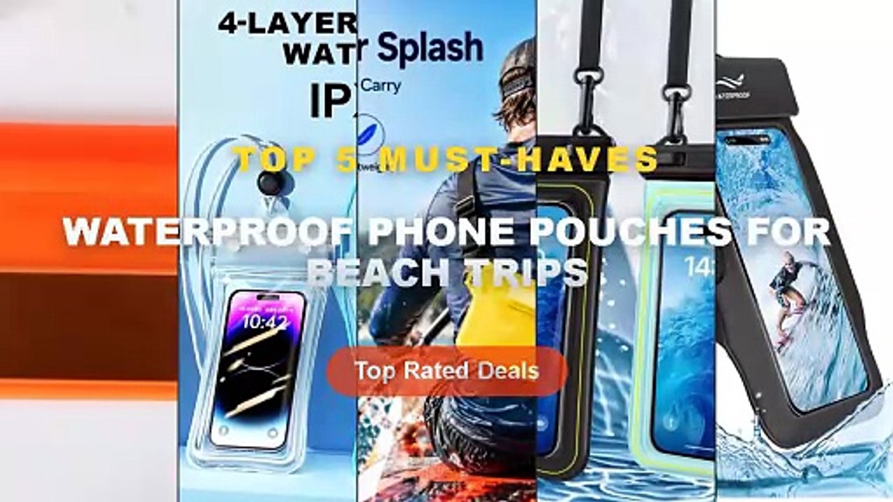 Cheap & Best Waterproof Phone Pouches For Beach...